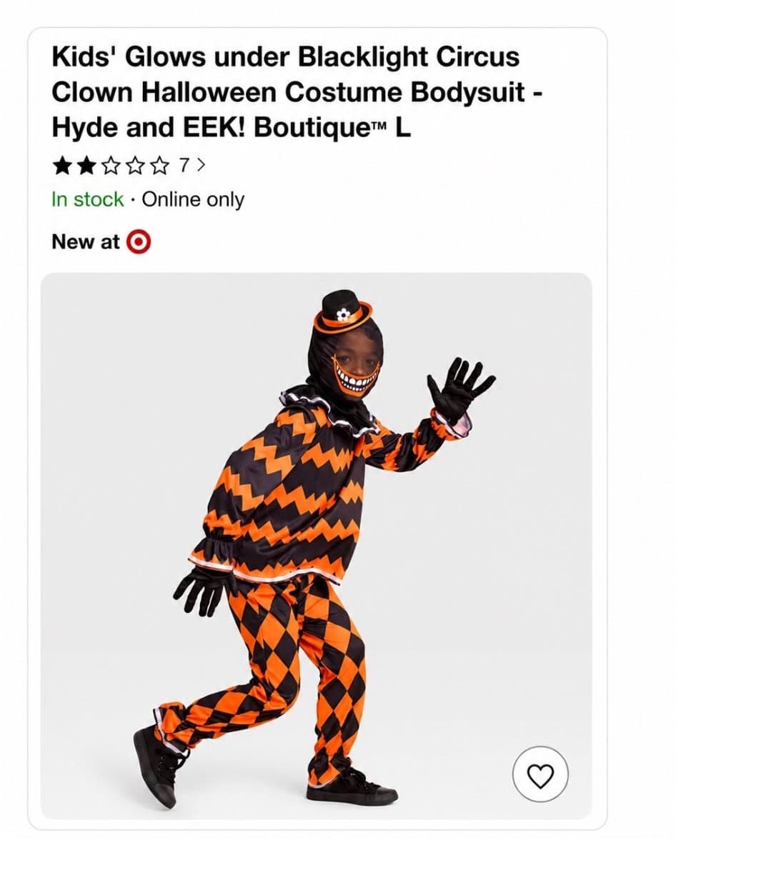 Target Halloween Costume
