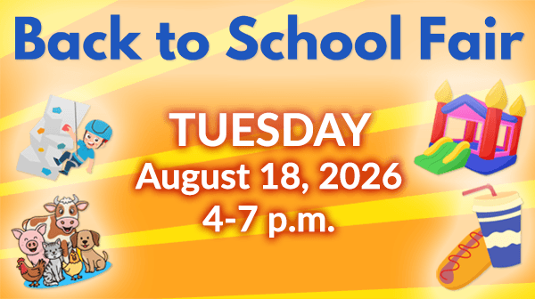 Back to School Fair Announced